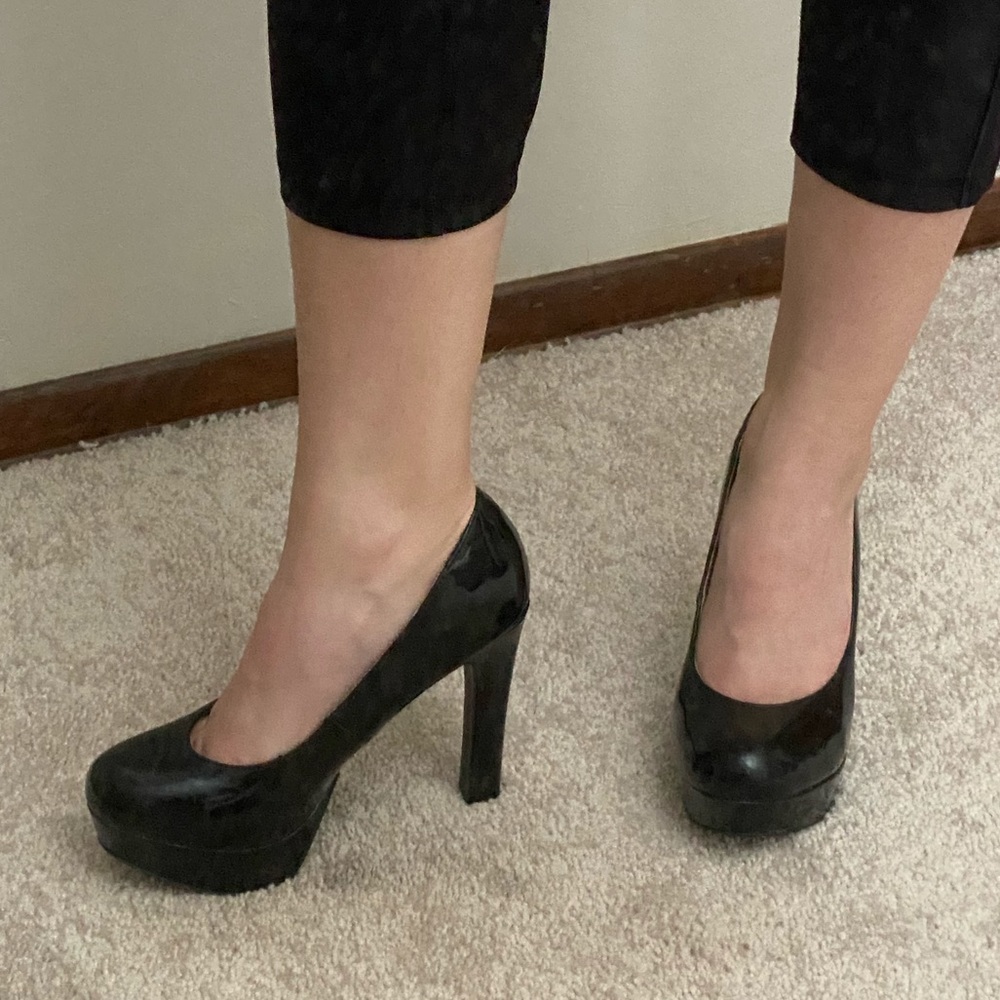 Black heels
